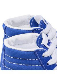Vans Sneakersy Sk8-Hi VN000D5FAC61 Niebieski. Kolor: niebieski. Materiał: zamsz, skóra #5