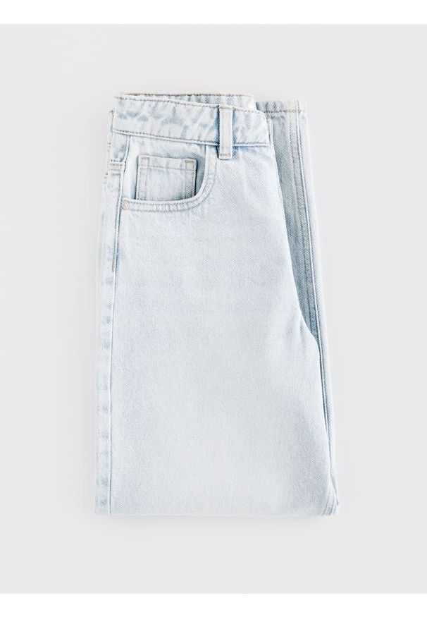 Reserved - Jeansy baggy - niebieski. Kolor: niebieski