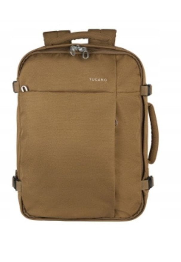 TUCANO - Plecak podróżny i na laptop 15,6" Tucano BKTUG-M-MC tanie linie lotnicze, piaskowy