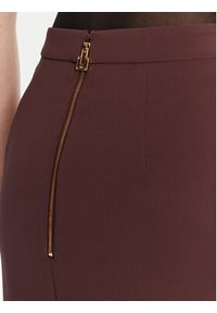 Elisabetta Franchi Spódnica ołówkowa GO-137-56E2-V320 Bordowy Regular Fit. Kolor: czerwony. Materiał: syntetyk #3