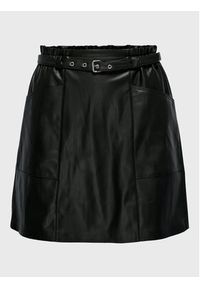 only - ONLY Spódnica z imitacji skóry Heidi 15229099 Czarny Regular Fit. Kolor: czarny. Materiał: skóra #2