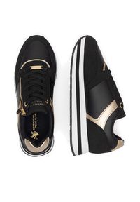Beverly Hills Polo Club Sneakersy V12-694 Czarny. Kolor: czarny. Materiał: materiał #3