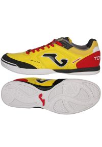 Buty piłkarskie Joma Top Flex 2228 In M TOPS2228IN żółte żółcie. Kolor: żółty. Materiał: skóra. Sport: piłka nożna #4