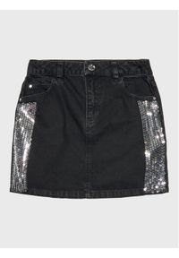 Guess Spódnica J3RD01 D4IC0 Czarny Regular Fit. Kolor: czarny. Materiał: bawełna #1