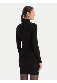 Marciano Guess Sukienka dzianinowa 5BGK52 5881Z Czarny Slim Fit. Kolor: czarny. Materiał: wiskoza #5