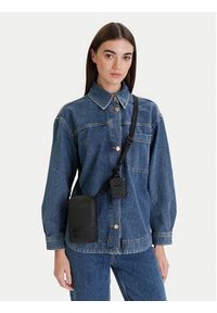 Calvin Klein Saszetka Puffer Utility Phone Crossbody LV04D1115G Czarny. Kolor: czarny. Materiał: materiał #5