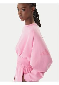Adidas - adidas Bluza Soft Lux KA7016 Różowy Loose Fit. Kolor: różowy. Materiał: syntetyk #4