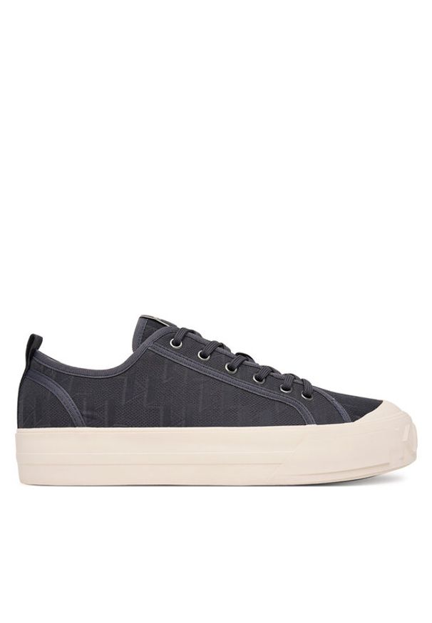 Karl Lagerfeld - KARL LAGERFELD Trampki Kampus Max V KL50526 Granatowy. Kolor: niebieski. Materiał: materiał