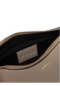 BOSS Torebka Alyce 50535986 Beżowy. Kolor: beżowy. Materiał: skórzane #4