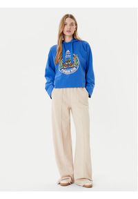Adidas - adidas Bluza Farm JL8608 Niebieski Loose Fit. Kolor: niebieski. Materiał: bawełna #5
