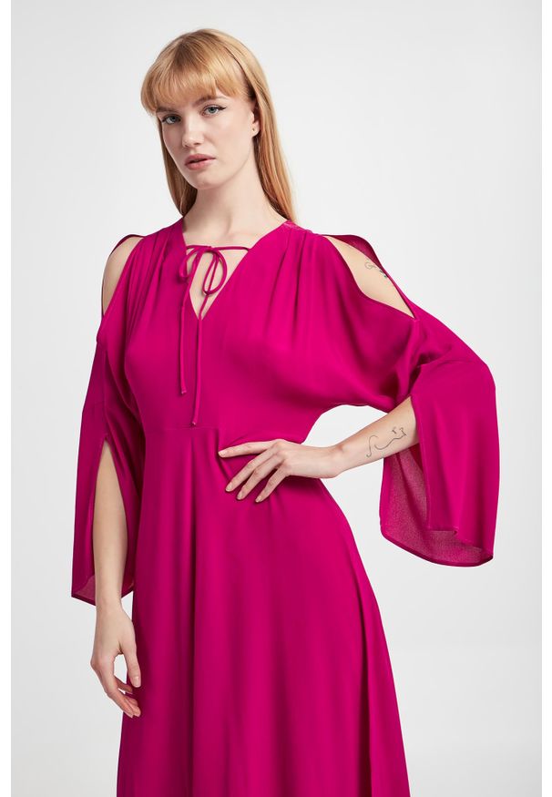 Marella - Sukienka midi Robinia MARELLA. Długość: midi