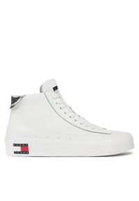 Tommy Jeans Sneakersy Tjw Vulc Leather Plat Mc EN0EN02285 Biały. Kolor: biały #5