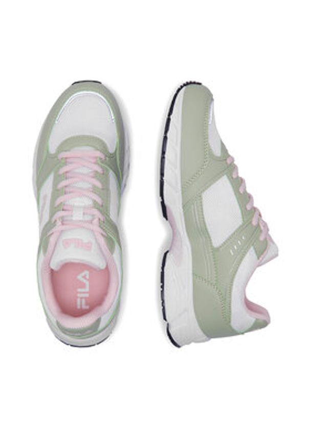Fila Sneakersy TRAVER FFW0460_63150 Zielony. Kolor: zielony. Materiał: syntetyk