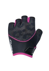 CHIBA - Rękawiczki rowerowe damskie Chiba Lady Gel. Kolor: biały, czarny, różowy, wielokolorowy
