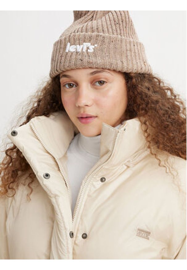 Levi's® Kurtka puchowa Pillow Bubble A5880-0003 Écru Relaxed Fit. Materiał: syntetyk