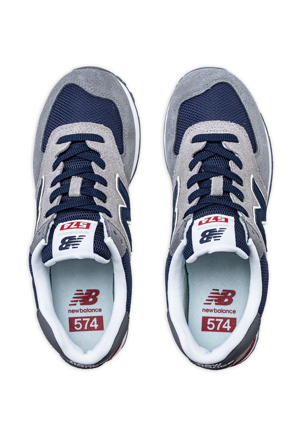 New Balance 574 szare (ML574EAD). Kolor: szary. Materiał: materiał, guma. Szerokość cholewki: normalna. Model: New Balance 574