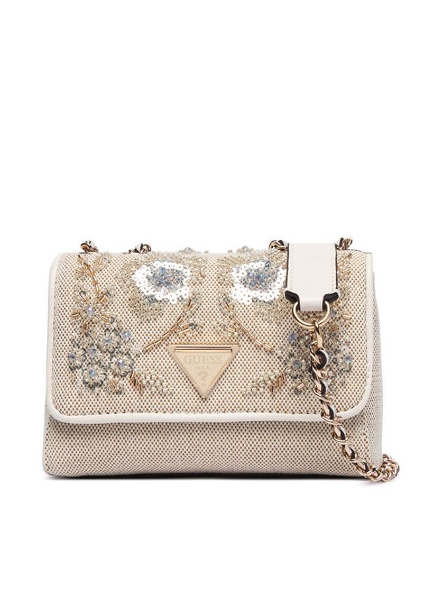 Guess Torebka Giully II Mini HWAE96 73740 Beżowy. Kolor: beżowy