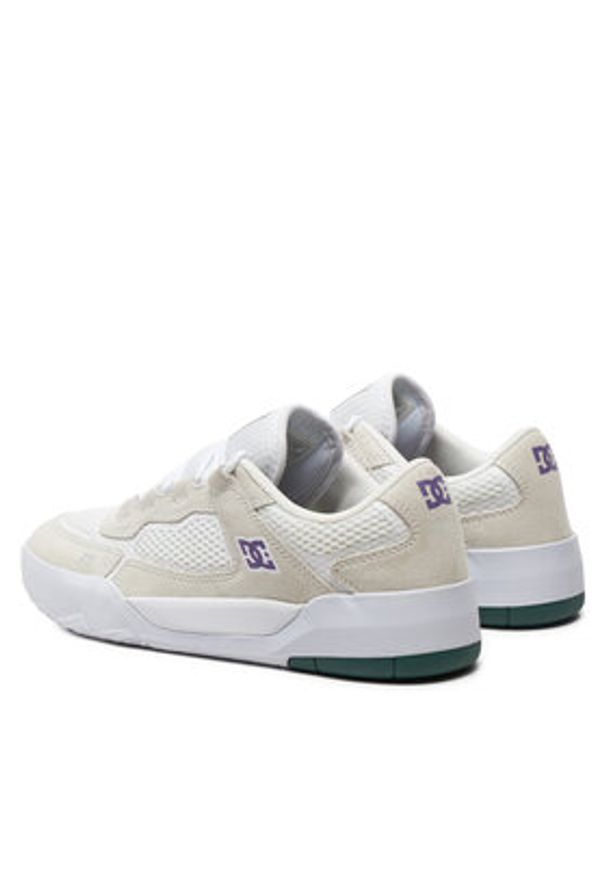 DC Sneakersy Metric S X Ish ADYS100838 Biały. Kolor: biały. Materiał: skóra