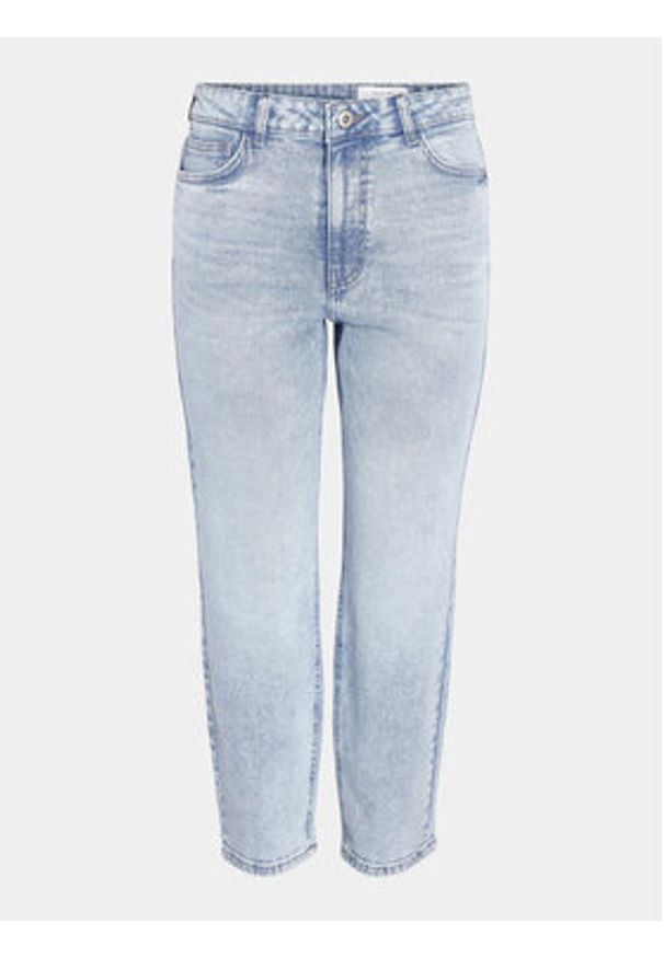 Noisy may - Noisy May Jeansy Moni 27029555 Niebieski Skinny Fit. Kolor: niebieski
