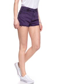 Wrangler - DAMSKIE SPODENKI WRANGLER THE SHORT PURPLE POP W27XRJ202 112128206 #10