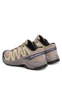 salomon - Salomon Trekkingi X-Adventure Recon L47813500 Beżowy. Kolor: beżowy. Materiał: skóra, nubuk #2