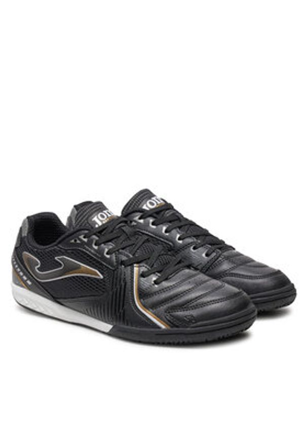 Joma Buty do piłki nożnej Dribling Indoor DRIW2401IN Czarny. Kolor: czarny. Materiał: mesh, materiał