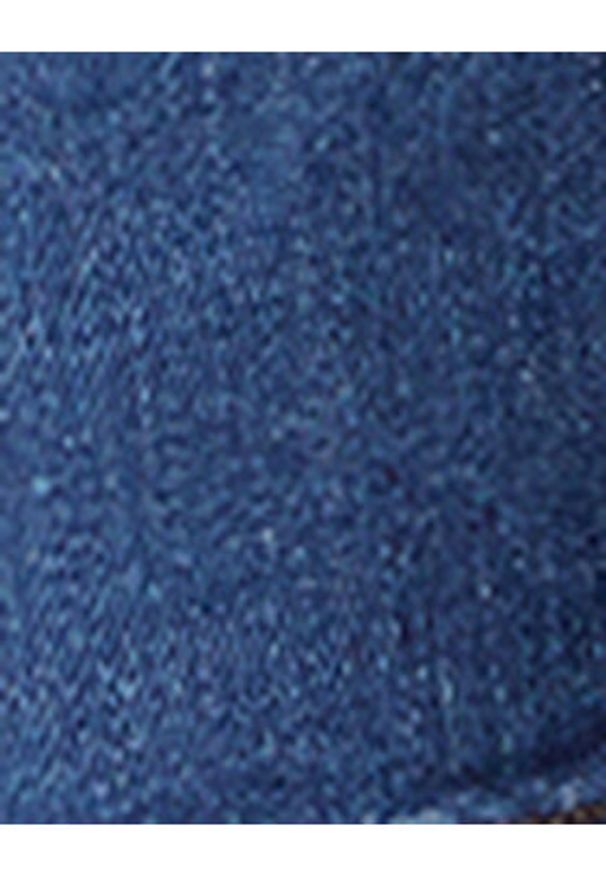 Wrangler Szorty jeansowe Colton W16CJXY81 112330686 Niebieski Regular Fit. Kolor: niebieski. Materiał: bawełna, jeans