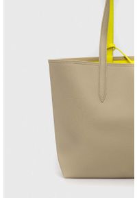 Lacoste torebka dwustronna. Kolor: beżowy. Rodzaj torebki: na ramię #3
