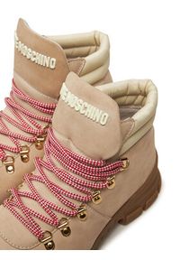 Love Moschino - LOVE MOSCHINO Trapery JA15494G0LIP0120 Écru. Materiał: skóra #3