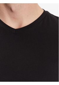 Geox T-Shirt M3510H-T2870 F9000 Czarny Regular Fit. Kolor: czarny #5