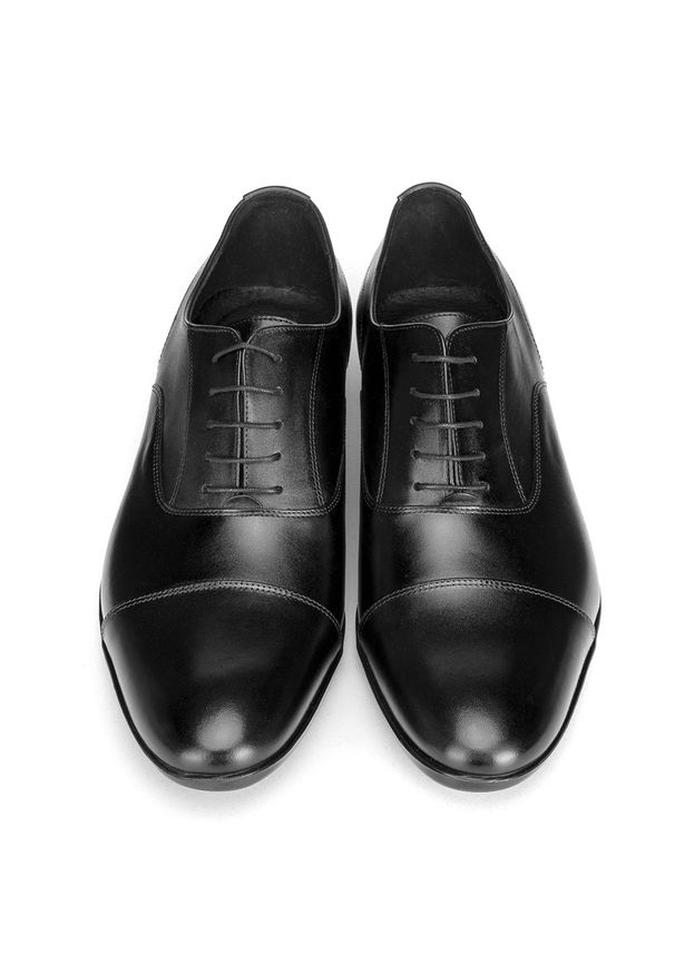 Czarne buty wizytowe Wittchen klasyczne, na wiosnę
