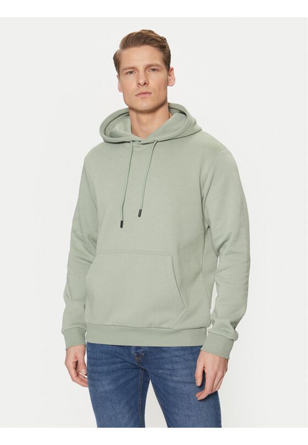 Jack & Jones Bluza Bradley 12249340 Zielony Relaxed Fit. Kolor: zielony. Materiał: syntetyk, bawełna