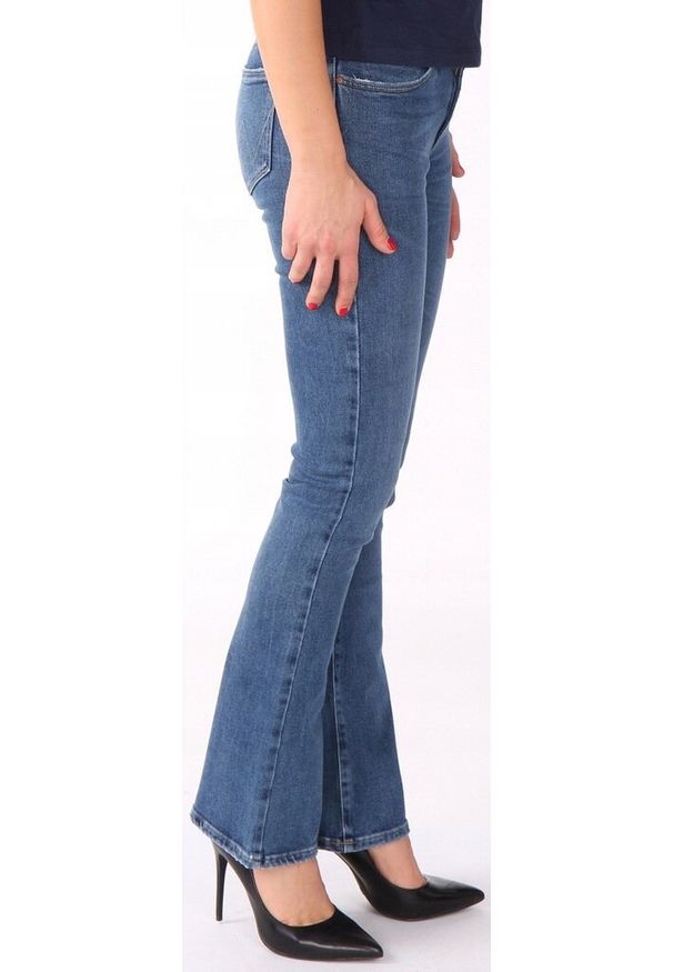 Wrangler - WRANGLER BOOTCUT DAMSKIE SPODNIE JEANSOWE JEANSY DŻINSY DANCING DAYS W28B70016