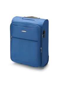 Wittchen - Kabinowa miękka walizka basic. Kolor: niebieski. Materiał: poliester. Styl: klasyczny #5