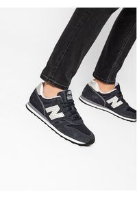 New Balance Sneakersy ML373CC2 Granatowy. Kolor: niebieski. Materiał: zamsz, skóra. Model: New Balance 373 #6