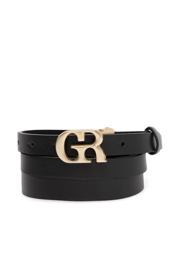 Gino Rossi - Pasek Damski GINO ROSSI. Kolor: czarny