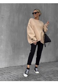 ClothStore - Bluza Light Basic Camel. Materiał: bawełna, dzianina, poliester #2