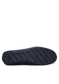 TOMMY HILFIGER - Tommy Hilfiger Mokasyny Flag Soft Suede Driver Loafer FW0FW08558 Granatowy. Kolor: niebieski. Materiał: zamsz, skóra #3