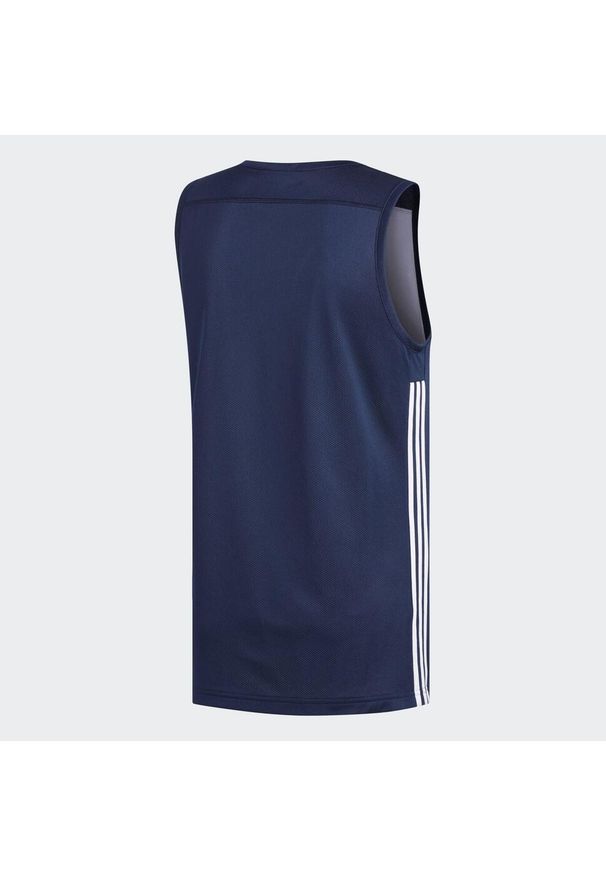 Adidas - 3G Speed Reversible Jersey. Kolor: biały, wielokolorowy, niebieski. Materiał: jersey, poliester