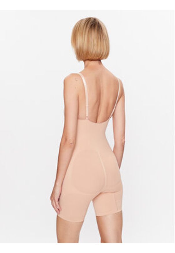 Hunkemöller Kombinezon modelujący Smls 202138 Beżowy. Kolor: beżowy. Materiał: syntetyk
