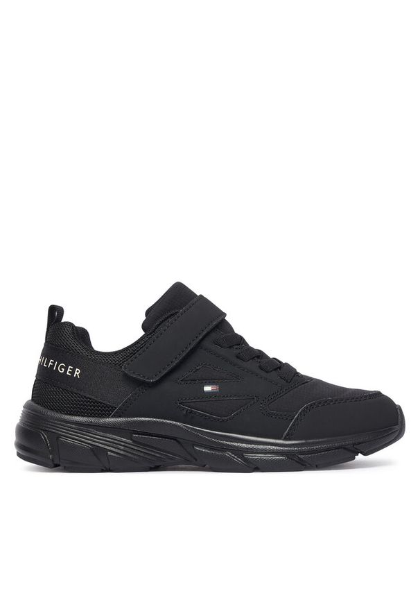 TOMMY HILFIGER - Sneakersy Tommy Hilfiger. Kolor: czarny