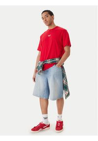 Reebok T-Shirt Branagan RK25561CCM Czerwony Regular Fit. Kolor: czerwony. Materiał: bawełna #5