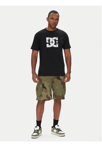 DC Shoes T-Shirt ADYZT05461 KVJ0 Czarny Regular Fit. Kolor: czarny. Materiał: bawełna #4