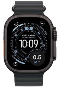 APPLE - Watch Ultra 3 49mm Black Titanium/Black Ocean Band