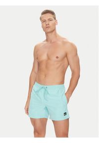 Quiksilver Szorty kąpielowe Everyday Solid Volley EQYJV04120 Turkusowy Regular Fit. Kolor: turkusowy. Materiał: syntetyk #4