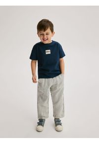 Reserved - Bawełniane spodnie - złamana biel. Materiał: bawełna #1