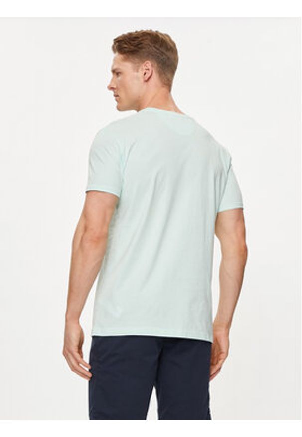 La Martina T-Shirt YMR004 JS206 Zielony Regular Fit. Kolor: zielony. Materiał: bawełna