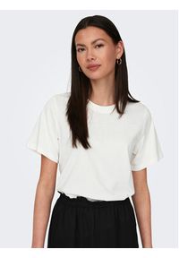 JDY T-Shirt Pisa 15292431 Biały Regular Fit. Kolor: biały. Materiał: bawełna #3
