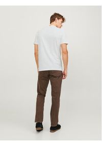 Jack & Jones - Jack&Jones T-Shirt Split 12164972 Biały Standard Fit. Kolor: biały. Materiał: bawełna #7