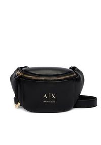 Armani Exchange Nerka XW002655 AF19902 UC001 Czarny. Kolor: czarny. Materiał: skóra #3